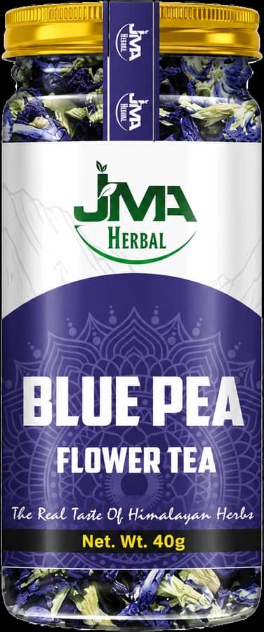 JMA Herbals Blue Pea Flower Tea, 40g glass jar